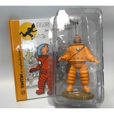 No 22 Tintin en scaphandre lunaire